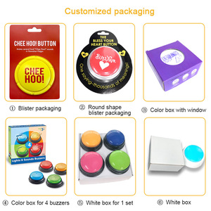 <strong>Customized</strong> Voice Recordable Push <strong>Button</strong> Voice Recorder <strong>Button</strong> Dog Training <strong>Button</strong> - Product Image 4