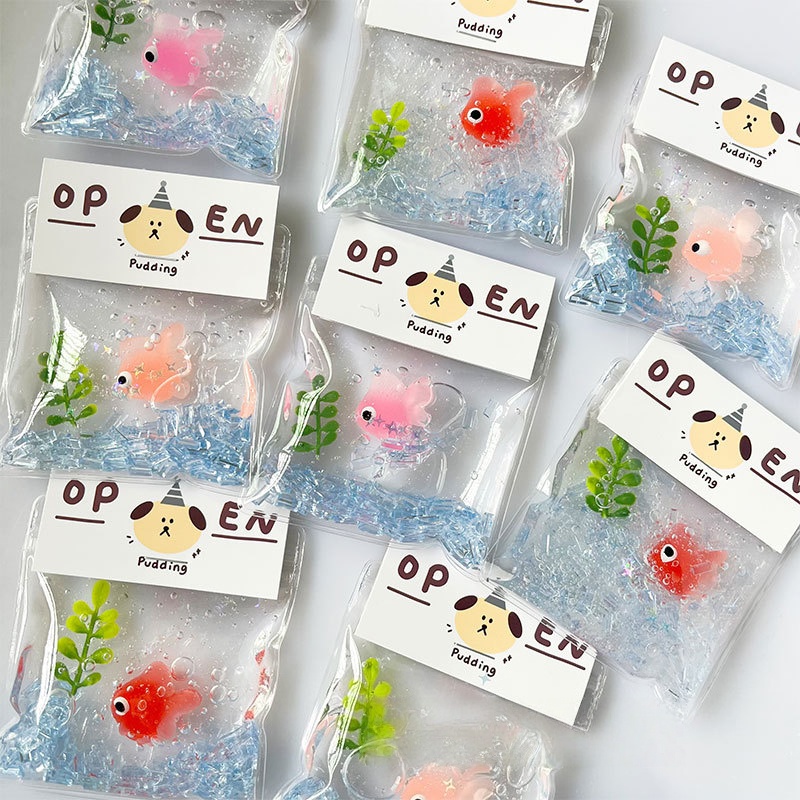 Goldfish squeeze Bag