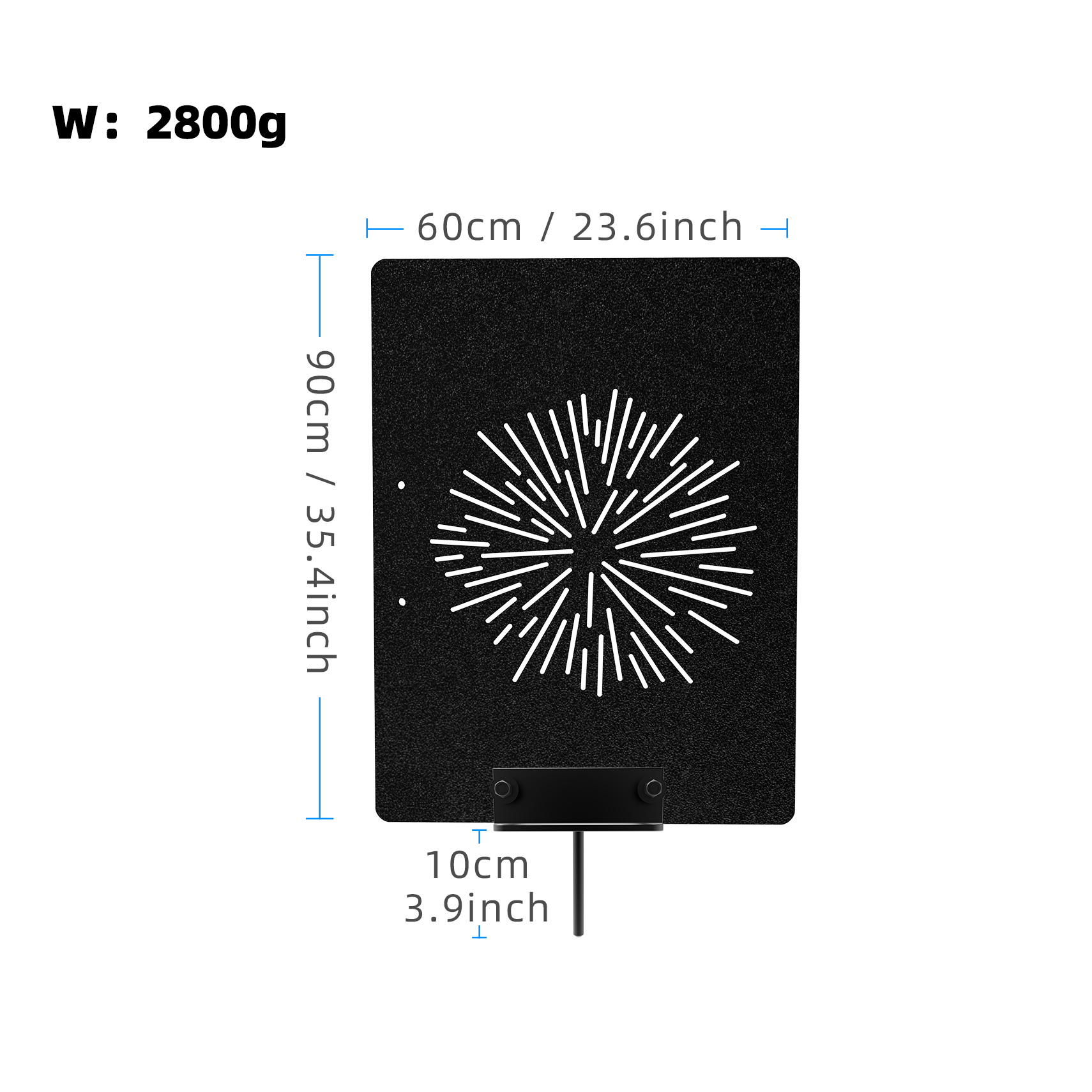 6923600485340 - แผ่นแกะสลัก - Spark 60x90ซม.