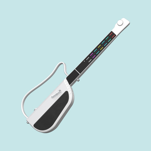 من المصنع مباشرة بيع بالجملة الغيتار الكهربائي بدون أوتار عالي الجودة اللامع OEM الغيتار الذكي بدون أوتار - Product Image 6