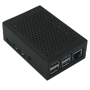 2022 factory Supply <strong>custom</strong> logo Available <strong>Raspberry</strong> <strong>Pi</strong> 4 Model B Kit aluminum metal <strong>case</strong> - Product Image 2