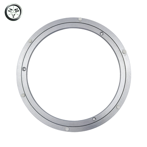 Lazy Susan Dining Turntable Aluminum <strong>Rotating</strong> Ring for Dinning Table - Product Image 2