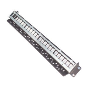 Panel de conexión personalizado 1U 24 puertos FTP/UTP red panel de conexión vacío en blanco acoplador en línea RJ45 - Product Image 4