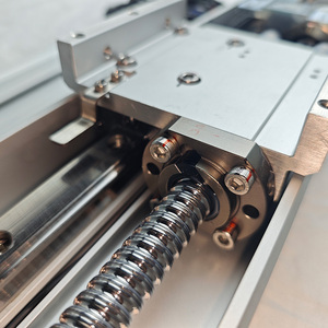 Tornillo de bola de alta precisión Guía de riel motorizada Actuador lineal Mesa deslizante CNC - Product Image 2