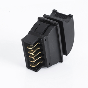 WELFNOBL doğrudan anlaşma DFT açma-kapama 5 Pins Rocker anahtarı SPST ARB tipi özelleştirilmiş LED yeşil işık Rocker deniz anahtarı - Product Image 4
