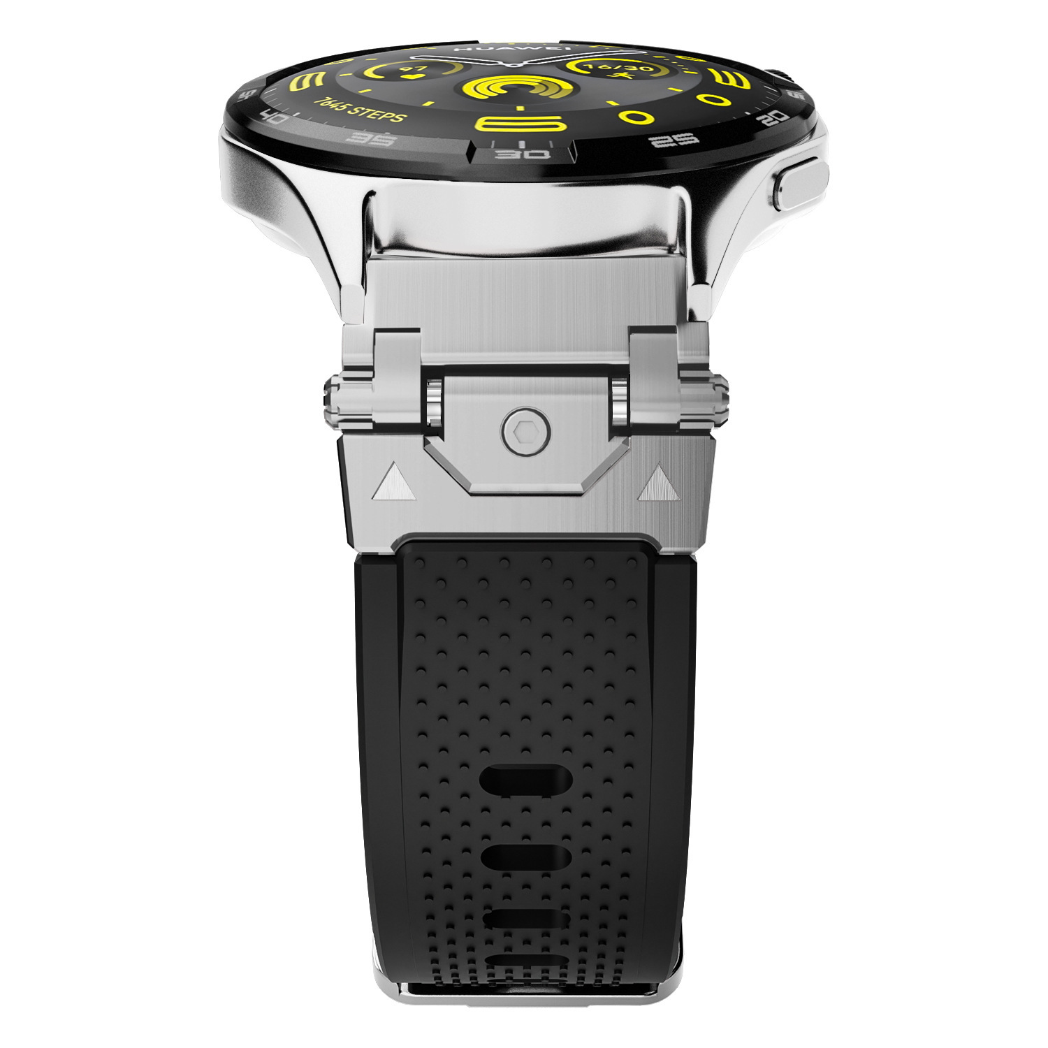 Silver connector-black