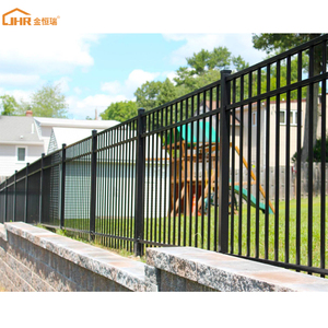 JHR Tấm Màn Hình Cao 8Ft Dễ Lau Chùi Tấm Hàng Rào Bằng Nhôm Đúc Sẵn Trụ Hàng Rào Bằng Nhôm Chất Lượng Cao - Product Image 4