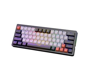 Tastiera a 61 tasti tastiera meccanica a LED RGB tastiera da gioco ergonomica cablata da giocatore - Product Image 1