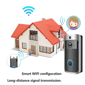 Умный дверной звонок с Wi-Fi, беспроводной Видеозвонок для квартир, звонок для телефона, домашняя камера видеонаблюдения - Product Image 4