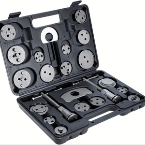 高品质22pc黑盒碳钢工具包，带耐用储物盒，适合专业机械师和Diy爱好者 - Product Image 1