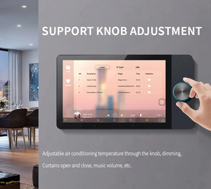 Hot 6Inch 1280P Multifunction LCD Touch Screen Tuya Smart Home Central Control Panel <strong>with</strong> Knob <strong>Switch</strong> - Product Image 2