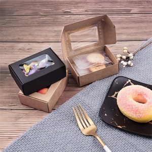 <strong>Rectangle</strong> <strong>Window</strong> Gift <strong>Box</strong> Folding Brown Kraft Paper Soap Packaging Boxes with <strong>Window</strong> - Product Image 6