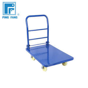 รถเข็นเหล็กแพลตฟอร์มขนส่งอุตสาหกรรมแบบพับได้รถเข็นสินค้าผลิตตามสั่ง - Product Image 4