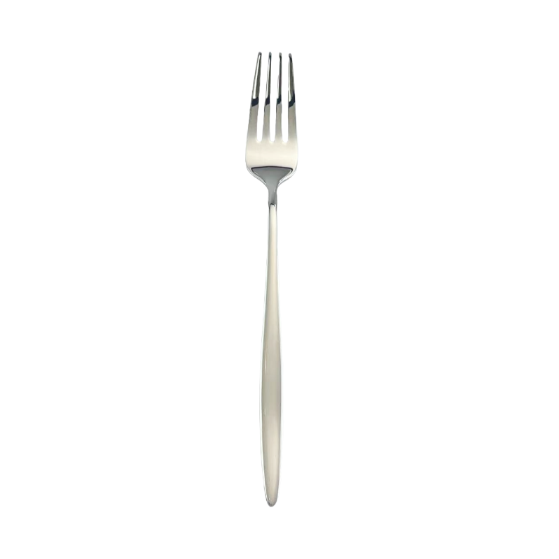 Fourchette de table couleur acier inoxydable