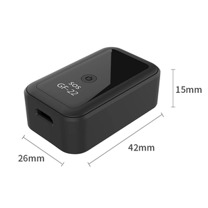 เครื่องติดตาม GPS ขนาดเล็กแบบพกพา GF22เครื่องติดตาม GPS ขนาดเล็กแบบเรียลไทม์อุปกรณ์ติดตาม GPS ขนาดเล็กสำหรับสัตว์เลี้ยง