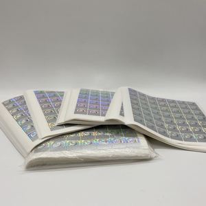 Gümüş renk 3D özel Hologram etiket etiket - Product Image 3