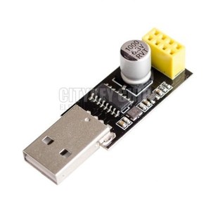 USB To ESP8266 WIFIモジュールESP-01 ESP-01SリモートシリアルポートWIFIセンサートランシーバーワイヤレスボードESP01SブレイクアウトPCBアダプター - Product Image 3