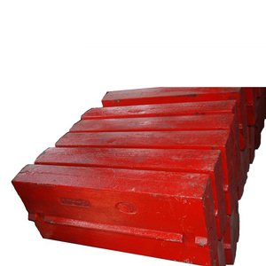 PF1214 Alto Cromo Cr26 <span class=keywords><strong>Blow</strong></span> <span class=keywords><strong>Bar</strong></span> PF 1210 PF 1010 com Impacto Liner Placa para Britador de Impacto Peças de desgaste - Product Image 5