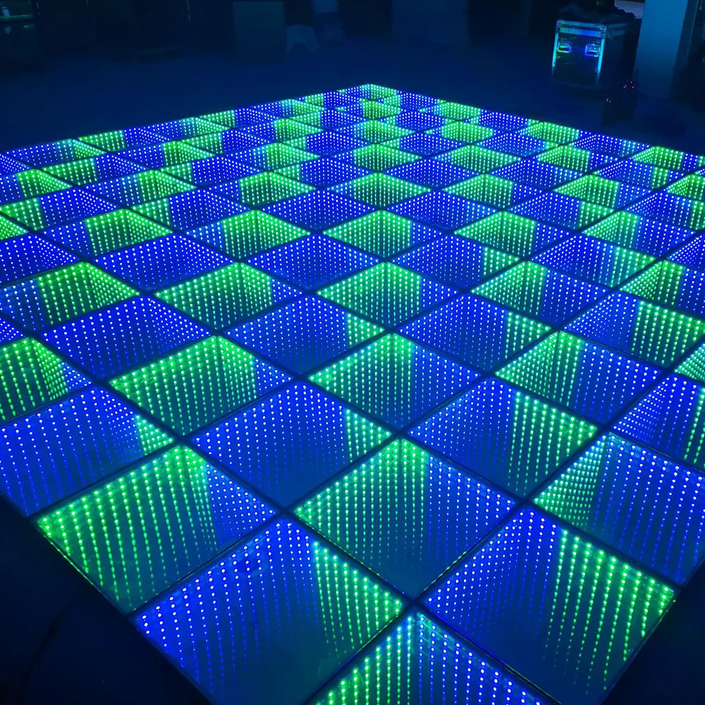 ODM-Lámpara Led de matriz DMX para pista de baile, lámpara de colores con imán de cristal 3D para escenario, discoteca y boda