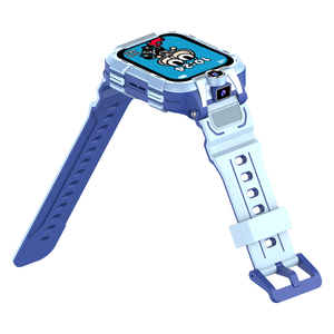 DH15S bambini Smart Watch con doppia fotocamera 4G GPS SOS allarme telecomando IP67 impermeabile in Silicone banda funzione calendario - Product Image 6