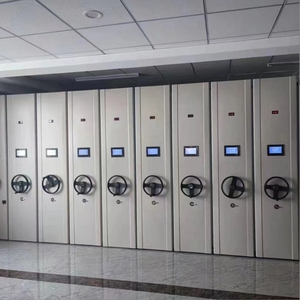 Electric Dense Cabinet Intelligent Dense Shelves Hand Cranked <strong>Computer</strong> Operated Mobile File Data Archive Cabinet - Product Image 5