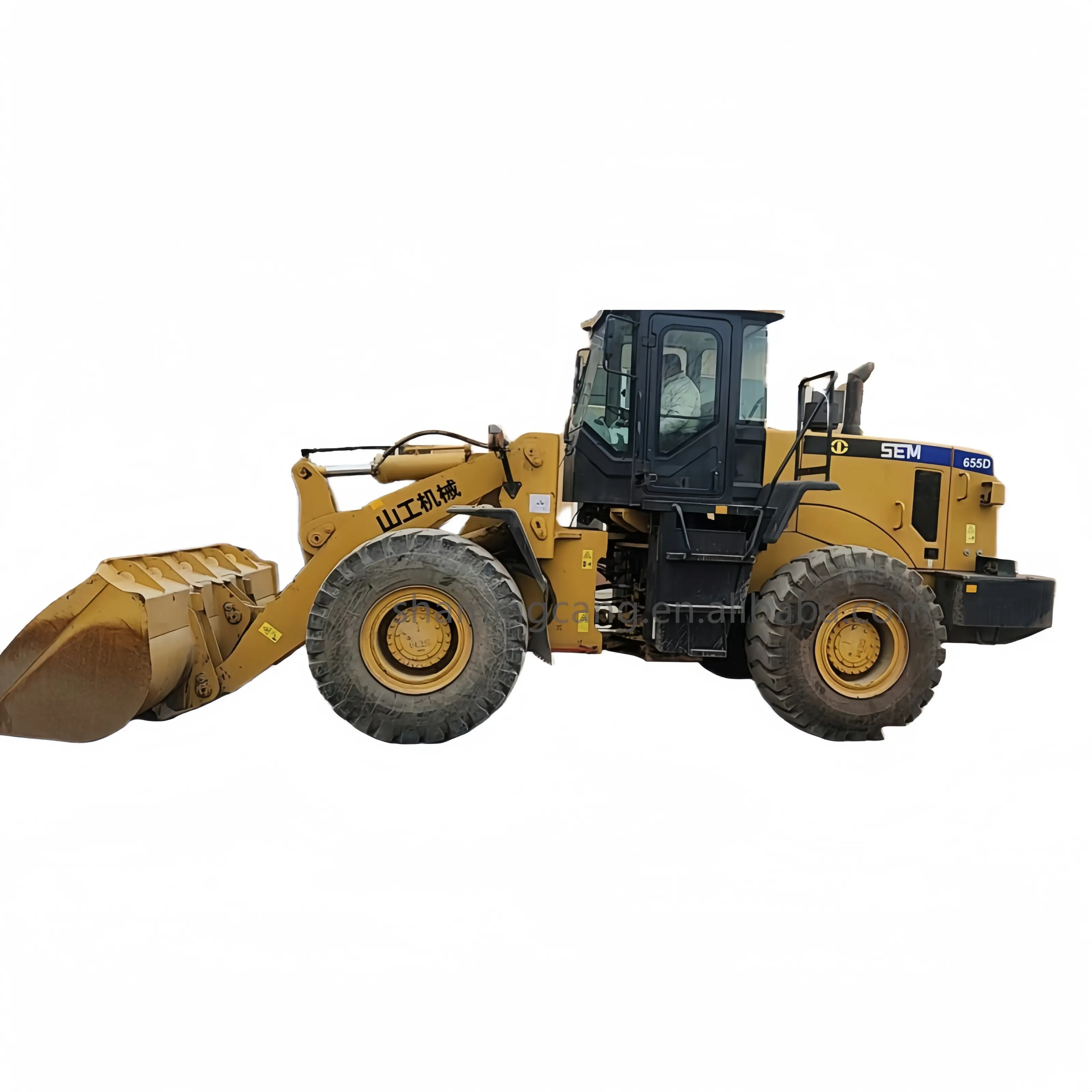 2020 Yera Second hand loader China Famous Brand SEM655D 5 Ton wheel loader in Shandong for hot sale