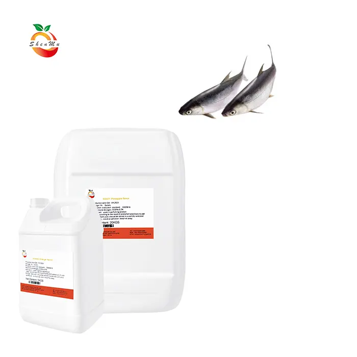 Sabor de peixe líquido concentrado, sabor de peixe artificial, sabor de peixe para alimentos