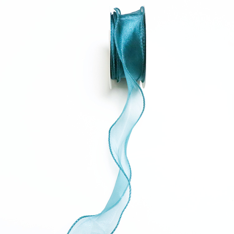 Bleu paon 4 cm * 10 mètres * 4 cm * 10 mètres