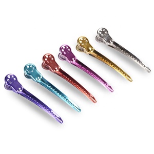 Cắt tóc <span class=keywords><strong>Clip</strong></span> kim loại kẹp phần <span class=keywords><strong>clip</strong></span> tóc cho tạo kiểu tóc và cắt tóc Cá Sấu Duckbill mặc quần áo <span class=keywords><strong>clip</strong></span> cho phần mở rộng tóc - Product Image 6