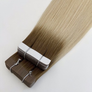 ヘアエクステンション付きトリプルテープカーリーヒューマンヘアボディウェーブサロン用高品質生ヘアバンドル売れ筋製品<span class=keywords><strong>2025</strong></span>