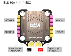 SpeedyBee F405 V4 BLS 60A 30x30 FC & ESC стек для игрушечных деталей - Product Image 5
