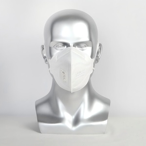 Masker <span class=keywords><strong>Respirator</strong></span> sekali pakai dapat digunakan kembali Premium 6ply FFP3 masker debu grosir dengan bando katup pernapasan aliran halus gaya - Product Image 2