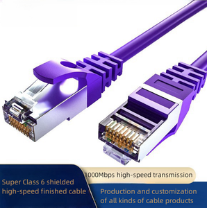 Cable de red de Categoría 6 blindado personalizado Cable de red exterior monitoreo Cable de red RJ45 de par trenzado industrial Categoría 6 - Product Image 6