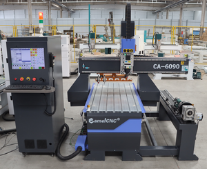 Jinan mejor precio 1530 2040 6090 máquina enrutadora CNC de madera 3 ejes carpintería NC Studio Mach3 Siemens Syntec Richauto DSP Control - Product Image 2