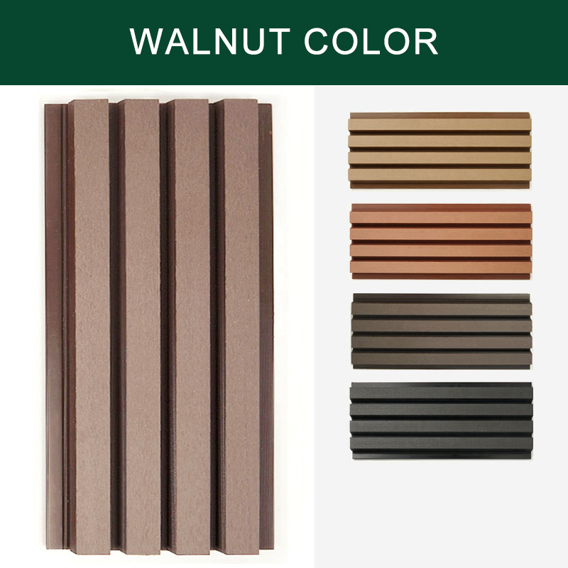 Brushed walnut color