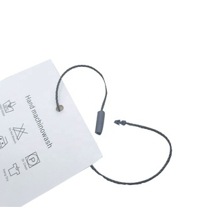 Cordón de nailon personalizado, accesorios de cuerda, cadena de bloqueo para colgar, Etiquetas tejidas para ropa