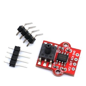 DC 3.3V 5V 0-40KPa modulo sensore di pressione collegare 2.5mm tubo morbido digitale del livello dell'acqua scheda Controller per Arduino