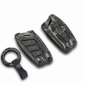 Original Design Metal Car <strong>Key</strong> case with Silicone Skin for MG4 <strong>MG</strong> EHS MG7 MG3 <strong>MG</strong> WHALE - Product Image 1