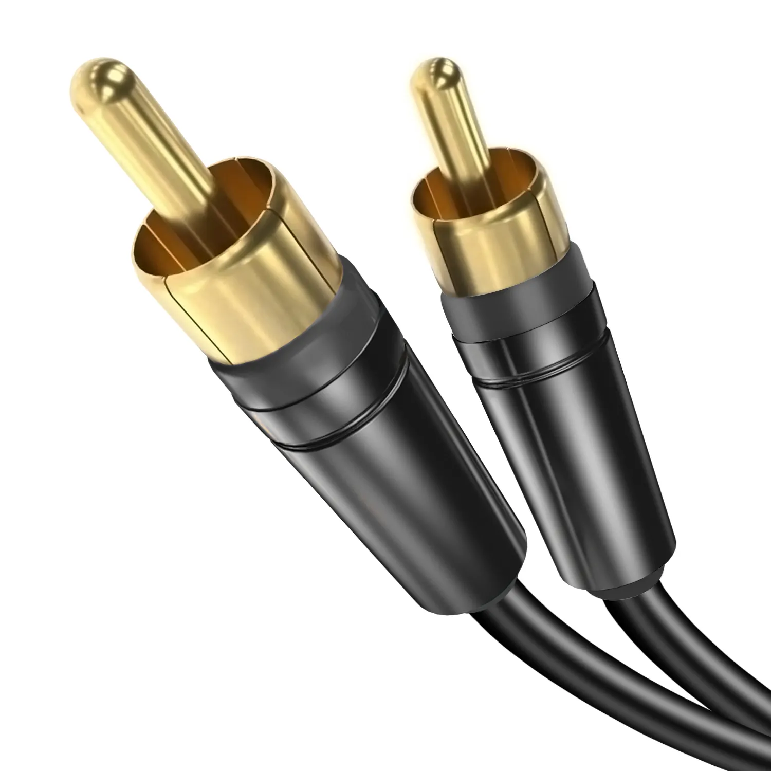 Cabo estéreo de vídeo e áudio spdif 1 rca, cabo coaxial digital de vídeo e áudio coaxial, estéreo, spdif 1rca para 1rca cabl