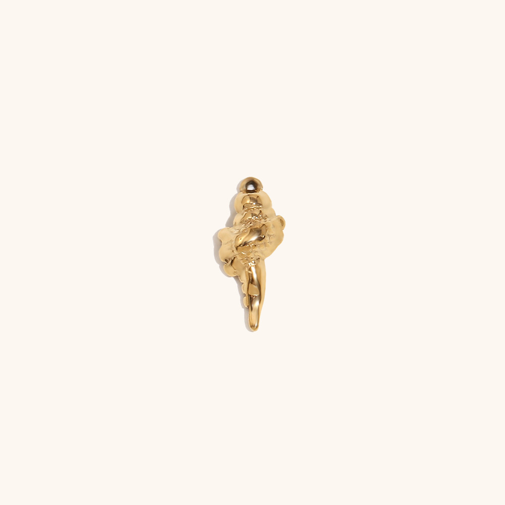 Conch pendant-Gold