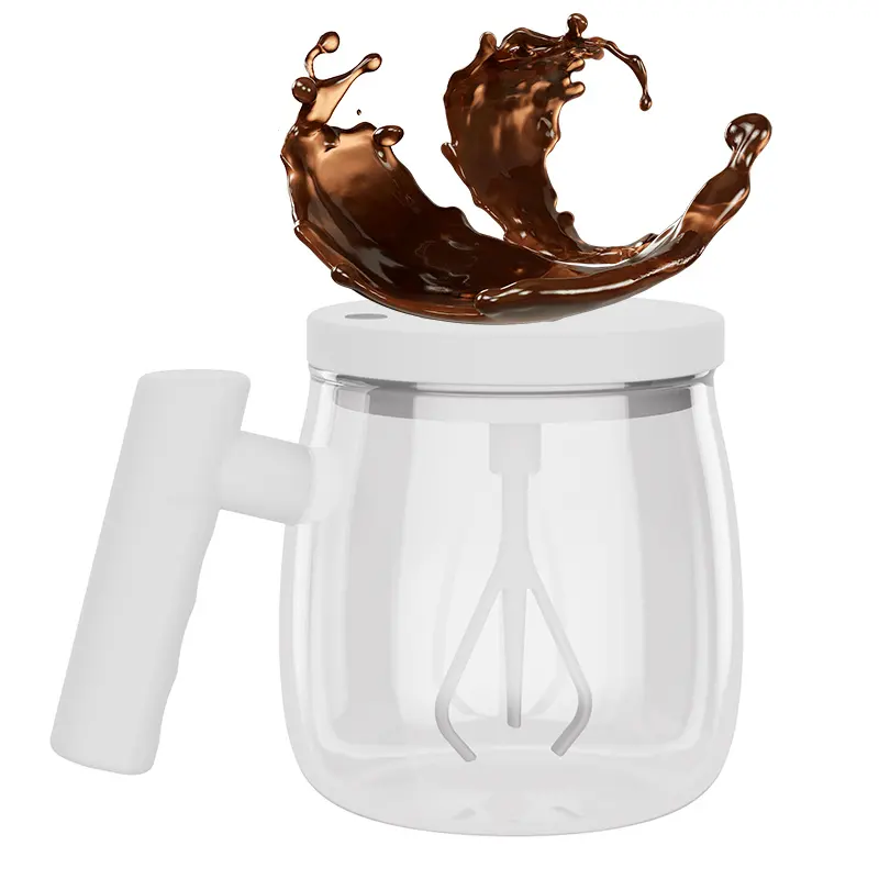 New Design Multifunctional Self Stirring Portable Coffee Mix Cup Automatic Mixing Cup Electric High Speed Mixing Cup