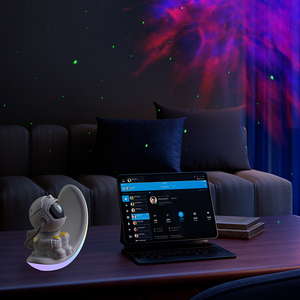 Lonvis için Modern LED ışık lamba renkli ay Marquee bulutsusu yıldız projektör beyaz Galaxy projektör Astron için oturan sahip - Product Image 1