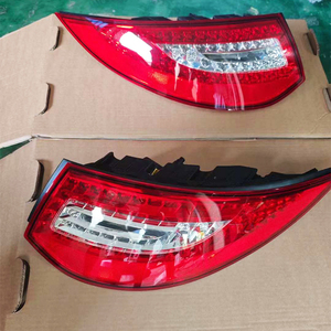Yeni durum kırmızı Lens LED arka lambası için Porsche 997.2 modifiye kuyruk lambası koşu lambaları dönüş sinyali fren ile geri ışık - Product Image 2