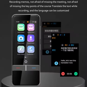 Beste Qualität Tragbarer Smart Translator für Android 138 Sprach vokabeln Online Offline Voice Record Photo Touchscreen - Product Image 2