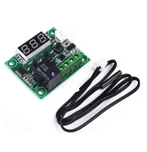 Termostato con pantalla digital LED de alta precisión, interruptor de control de temperatura DC 12V, controlador de temperatura W1209 - Product Image 2