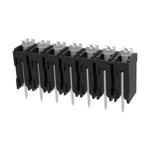 Bloque de terminales tipo empuje, paso de 5,0mm, bloques de terminales fijos de MM, Conector sin tornillos de aguja recta de bloques de terminales fijos de DG212V-THR-5.0 - Product Image 6