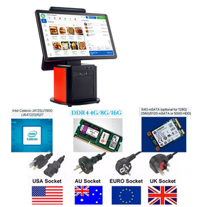 Окно Android Linux Touch POS машина Принтер, ресторанный заказ платный автомат самообслуживания для заказа киоск с поддержкой NFC Qr-код