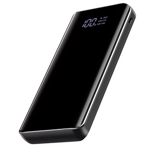 Banco de energía especular 15000mAh con linterna, paquete de batería externa de carga rápida de entrada/salida USB C para móviles Iphone/Android - Product Image 4