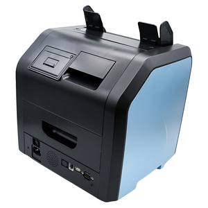 Máquina de conteo de billetes de 2 bancos de bolsillo con moneda mixta, máquina de conteo de efectivo con 2 CIS - Product Image 6