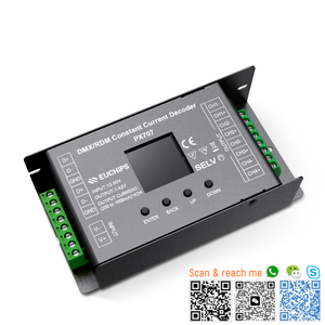EUCHIPS 4-канальный DMX512 декодер постоянного тока для DMX RDM RGBW контроллер освещения - Product Image 4